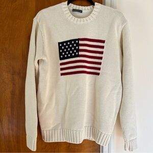 Brandy Melville American Flag Sweater